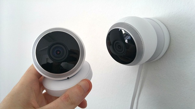 Wireless security camera.